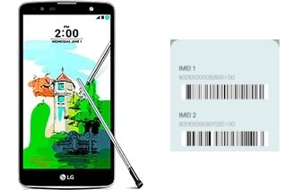 How to find the IMEI code on Stylus 2 Plus