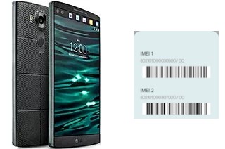 How to find the IMEI code on LG V10