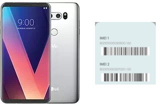 How to find the IMEI code on LG V30