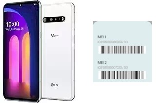 How to find the IMEI code on V60 ThinQ 5G