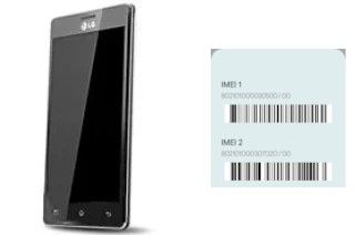 How to find the IMEI code on LG X3