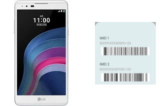 How to find the IMEI code on LG X5