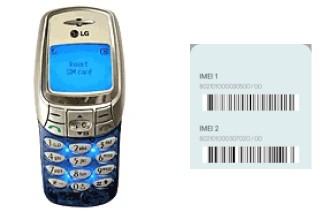 How to see the IMEI code in G3000