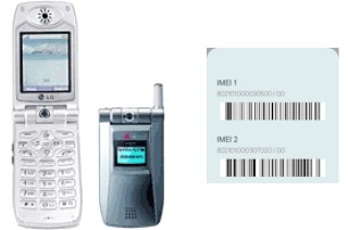 How to see the IMEI code in G8000