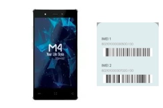 How to find the IMEI code on M4 SS4452