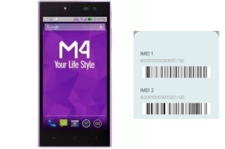 How to see the IMEI code in SS4345