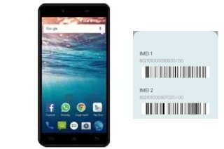 How to see the IMEI code in Bravo Z501