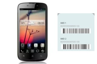 How to find the IMEI code on Malata Z8