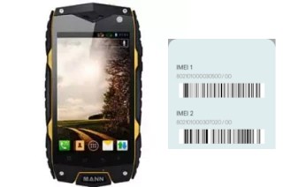 How to find the IMEI code on Mann Zug 3