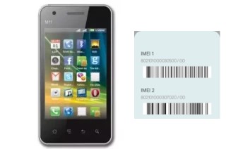 How to find the IMEI code on Masstel M11