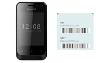 How to find the IMEI code on Masstel M15