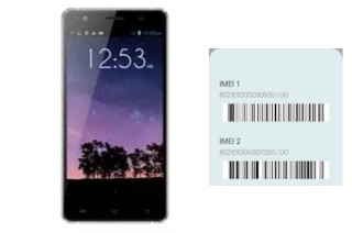 How to see the IMEI code in Aura 66 Pro