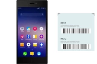 How to see the IMEI code in Aura A99