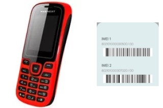 How to see the IMEI code in MX-100