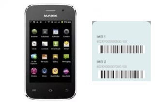 How to find the IMEI code on AX352S