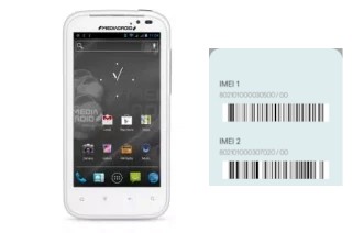 How to find the IMEI code on MediaDroid Imperius Aero MT7005