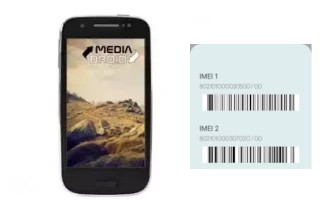 How to find the IMEI code on MediaDroid Imperius Mini MT7015