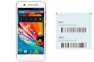 How to see the IMEI code in PhonePad Duo S470