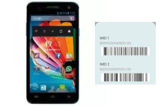 How to see the IMEI code in PhonePad Duo S501