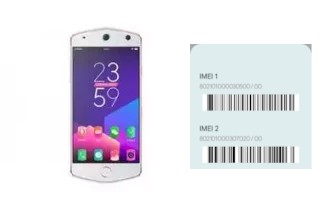 How to see the IMEI code in Meitu M8