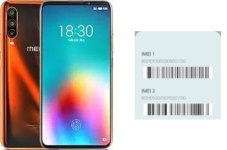 How to find the IMEI code on Meizu 16T