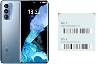 How to find the IMEI code on Meizu 18