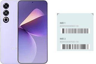 How to find the IMEI code on Meizu 21