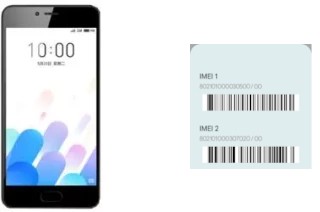 How to find the IMEI code on Meizu A5