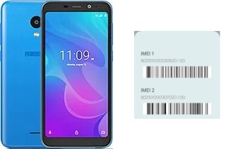 How to find the IMEI code on Meizu C9