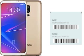 How to see the IMEI code in Meizu 16X