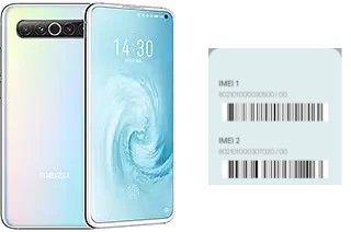 How to find the IMEI code on Meizu 17