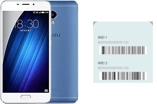 How to see the IMEI code in Meizu M3e