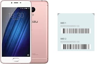 How to find the IMEI code on Meizu M3s