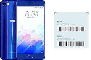 How to see the IMEI code in Meizu M3x