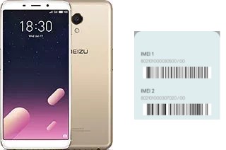 How to find the IMEI code on Meizu M6s