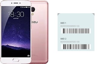 How to see the IMEI code in Meizu MX6