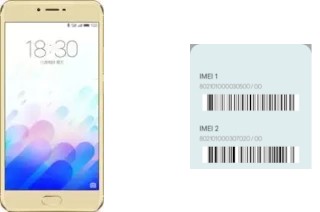 How to find the IMEI code on Meizu X