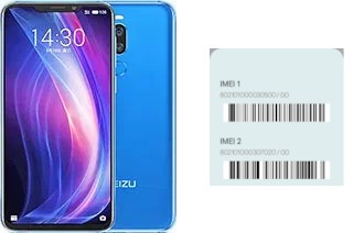 How to see the IMEI code in Meizu X8