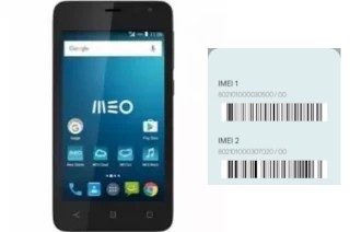 How to see the IMEI code in Smart A25