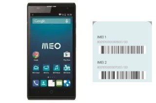 How to find the IMEI code on Smart A40