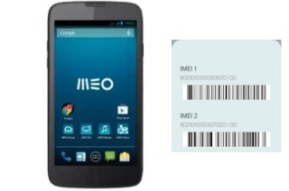 How to find the IMEI code on Smart A68