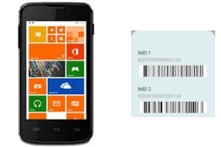 How to see the IMEI code in Canvas Win W092