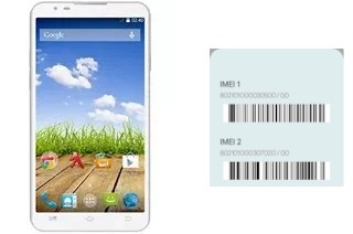 How to find the IMEI code on A109 Canvas XL2