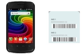 How to see the IMEI code in Bolt A27