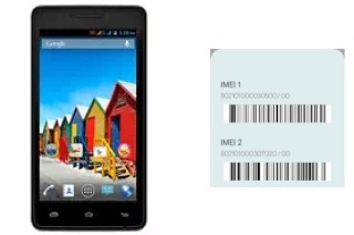 How to find the IMEI code on Micromax A76