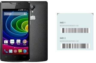 How to find the IMEI code on Bolt D320