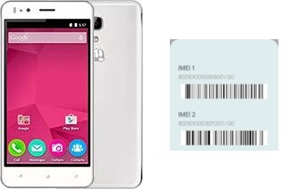 How to find the IMEI code on Bolt Selfie Q424