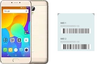 How to see the IMEI code in Canvas Evok Note E453