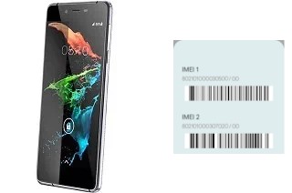 How to see the IMEI code in Canvas Sliver 5 Q450