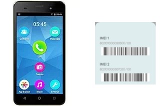 How to find the IMEI code on Canvas Spark 2 Plus Q350